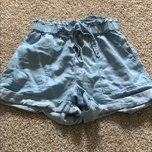 Flowy Blue Shorts